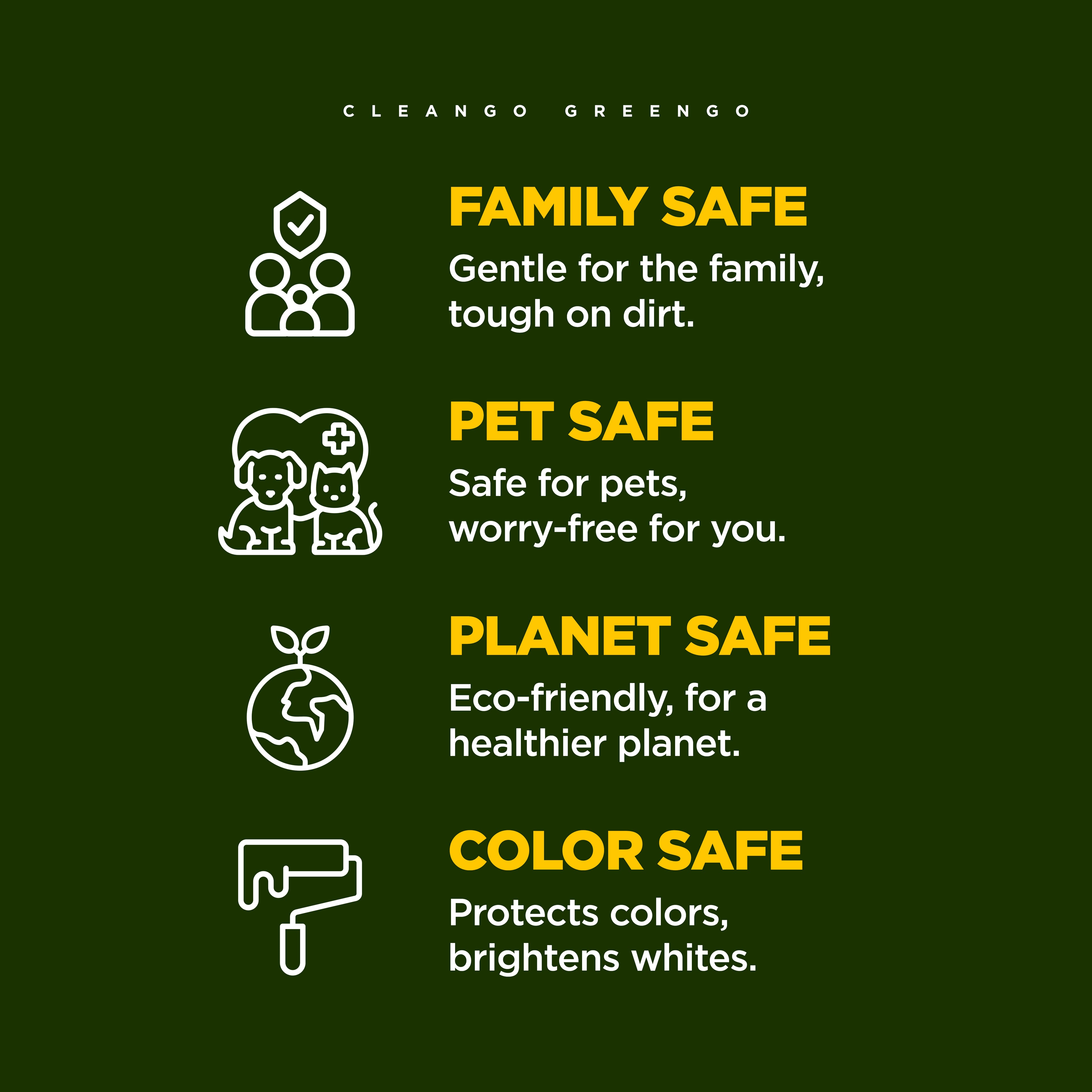 Family, Pet, Planet  and Color Safe