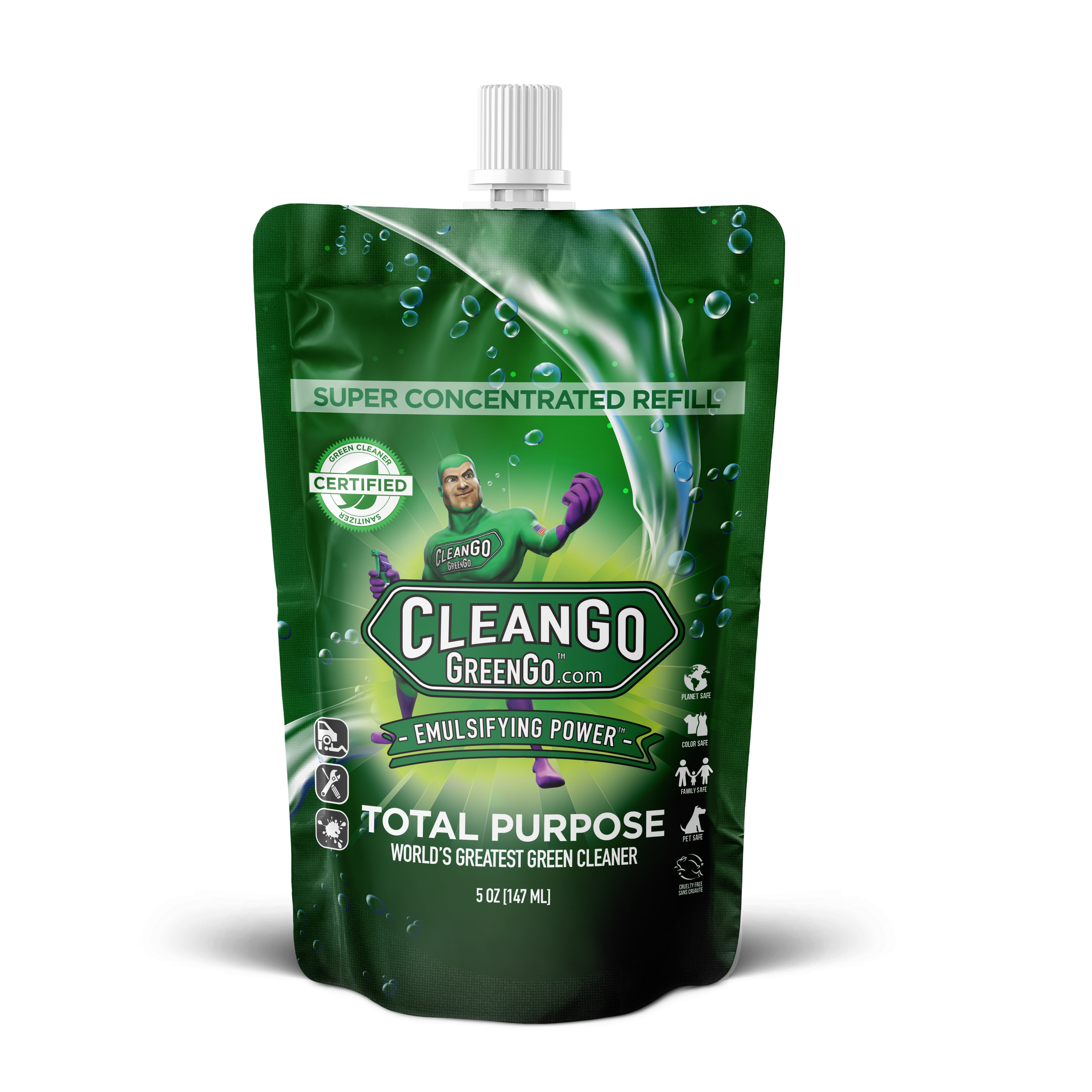 Total Purpose Concentrate Refill 5 OZ – CleanGo GreenGo
